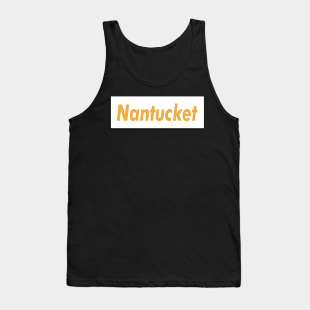 Nantucket Meat Brown Tank Top by WE BOUGHT ZOO